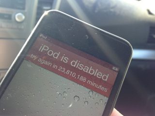 How to fix iPhone is disabled errors
