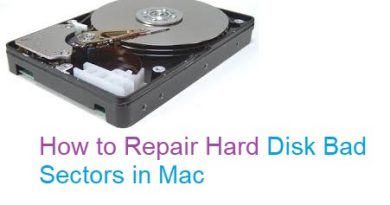 How to Repair Hard Disk Bad Sectors in Mac
