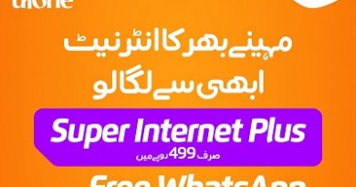Ufone Super Internet Plus