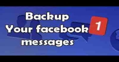 How to Backup your Facebook Post images and Data
