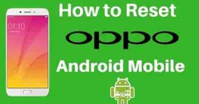How to Hard Reset OPPO Mobile