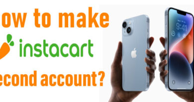 How to make a second Instacart account?