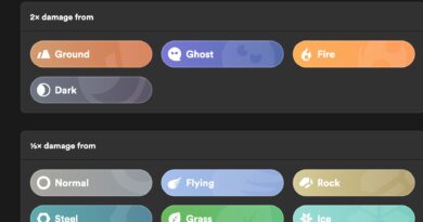 pokemon Type Calculator