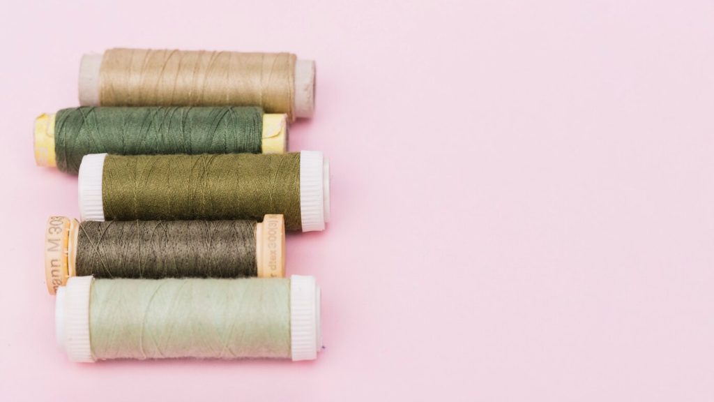 recycled sewing thread